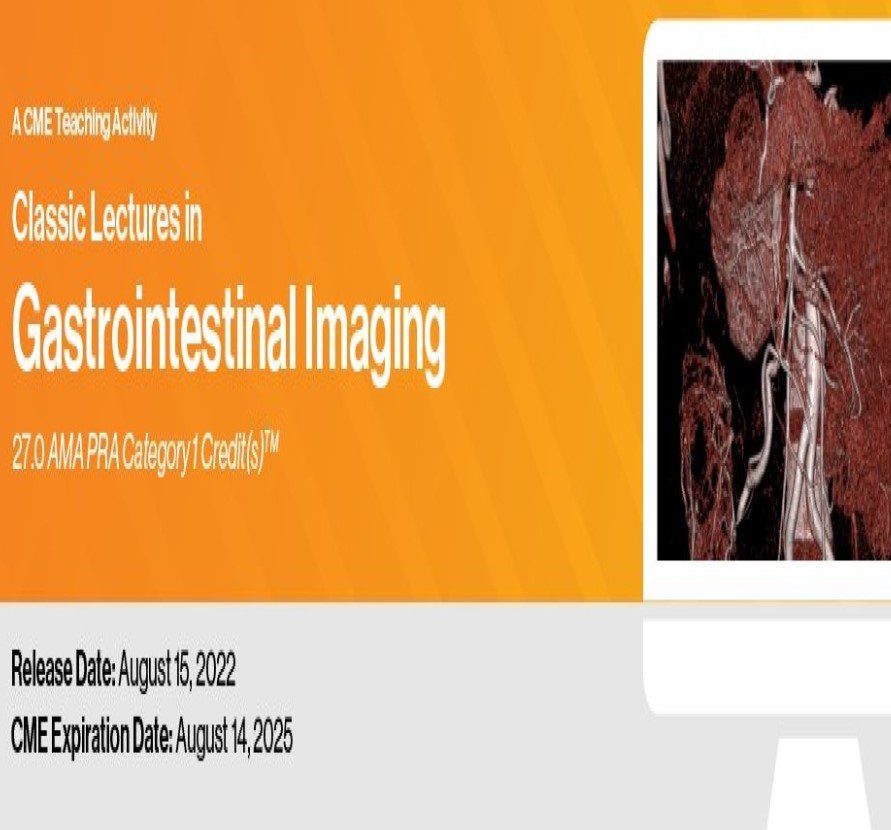 Classic Lectures in Gastrointestinal Imaging 2022 Videos Free Download