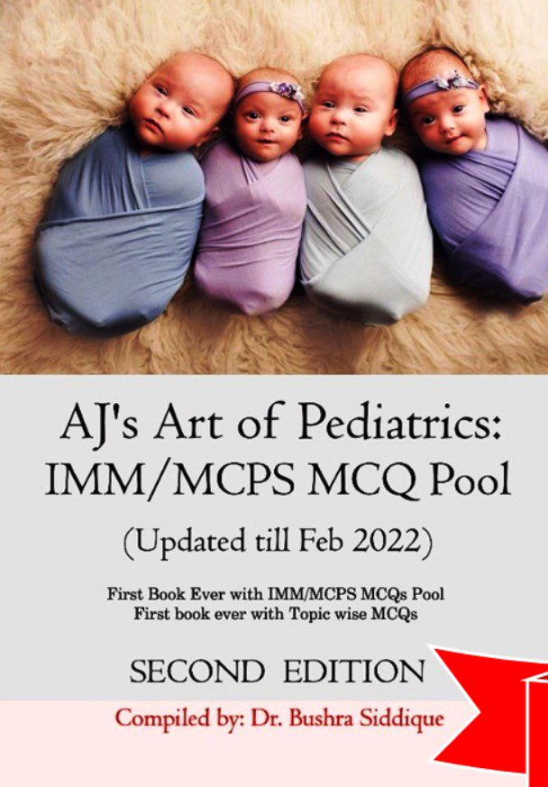 Download AJs Art Of Pediatrics Fcps II Mcqs Pool By Dr bushra Siddique 2nd Edition PDF Free