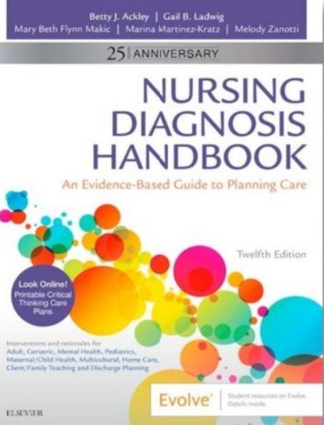 Nursing Diagnosis Handbook An Evidence-Based Guide to Planning Care 12th Edition PDF Free Download