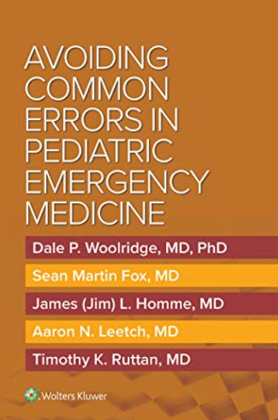 Download Avoiding Common Errors in Pediatric Emergency Medicine PDF Free