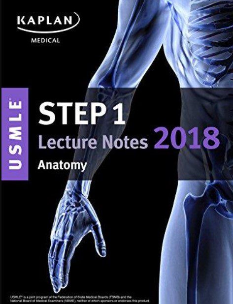 USMLE Step 1 Lecture Notes 2018: Anatomy PDF Free Download