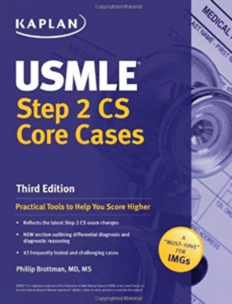 USMLE Step 2 CS Core Cases 3rd Edition PDF Free Download - Medical 