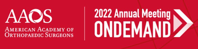 AAOS Annual Meeting On Demand 2022 Videos Free Download