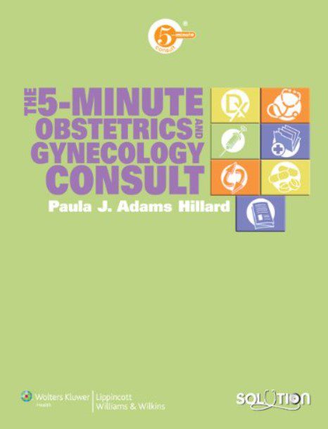 5-Minute Obstetrics Gynecology Consult PDF Free Download