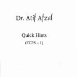Dr Atif Afzal Quick Hints For FCPS Part 1 PDF Free Download