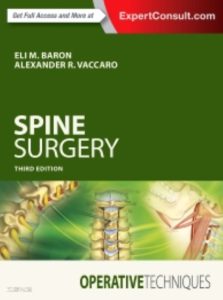 Operative Techniques: Spine Surgery 3rd Edition PDF Free Download