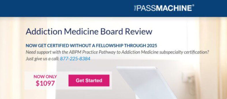The PassMachine : Addiction Medicine Board Review 2022 Videos Free Download