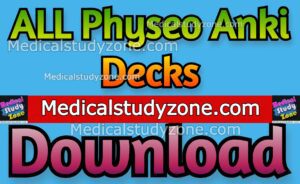 ALL Physeo Anki Decks 2023 PDF Free Download