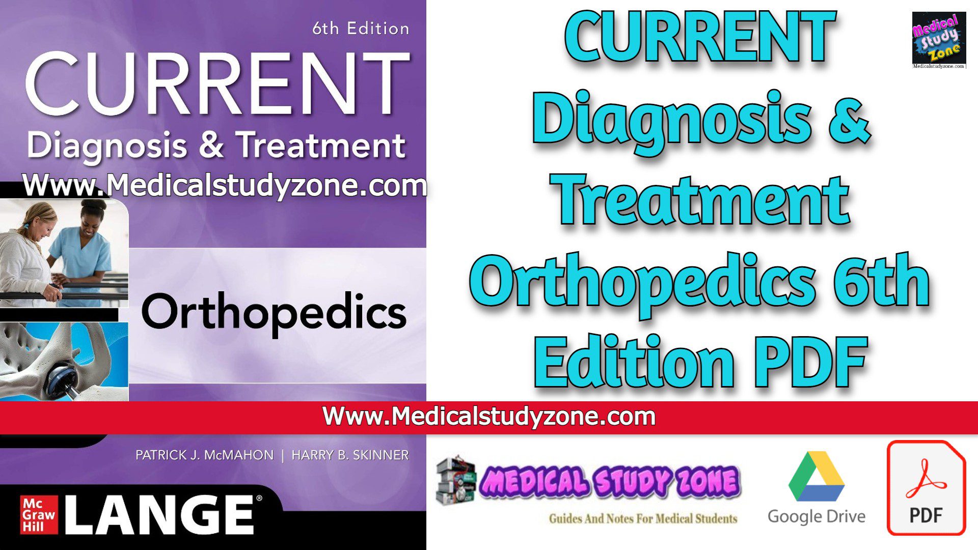 CURRENT Diagnosis & Treatment Orthopedics 6th Edition PDF Free Download