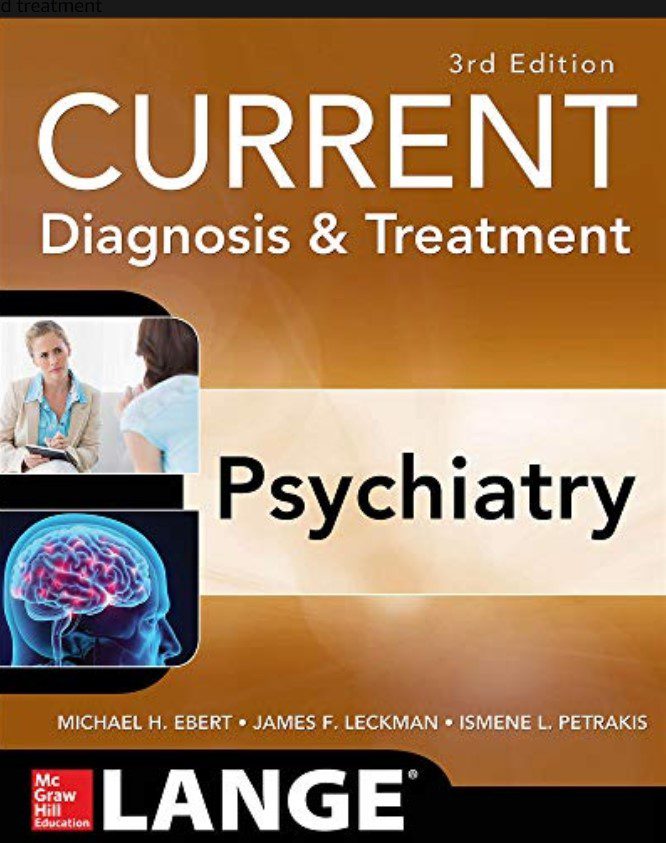 CURRENT Diagnosis & Treatment Psychiatry 3rd Edition PDF Free Download