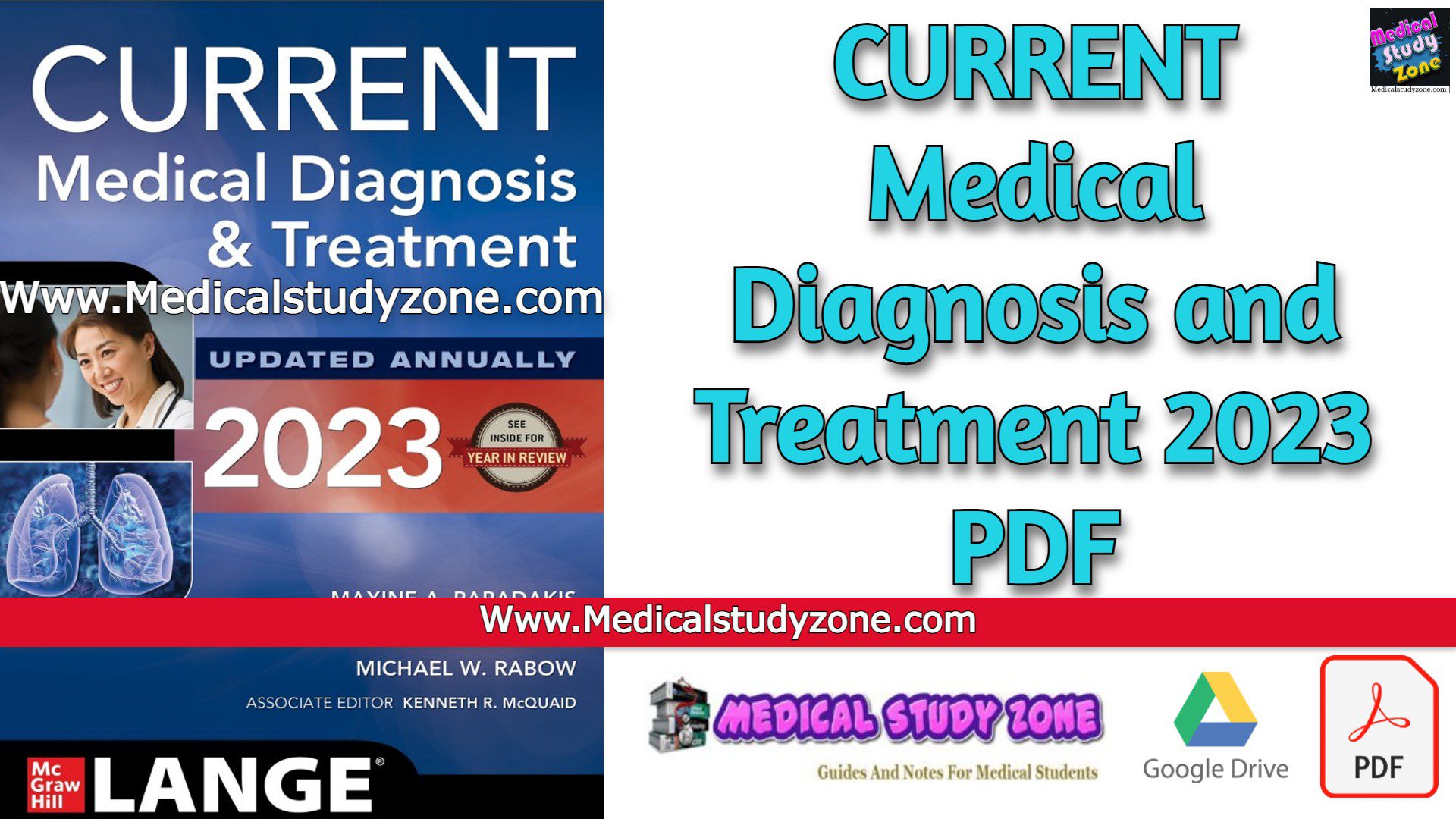 CURRENT Medical Diagnosis and Treatment 2023 PDF Free Download