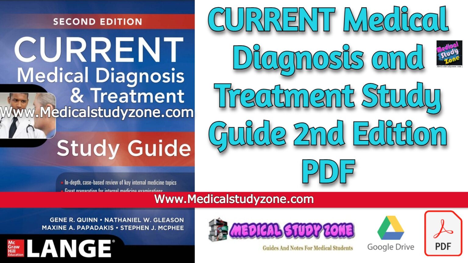 CURRENT Medical Diagnosis and Treatment Study Guide 2nd Edition PDF