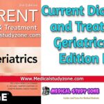 Current Diagnosis and Treatment Geriatrics 3rd Edition PDF Free Download