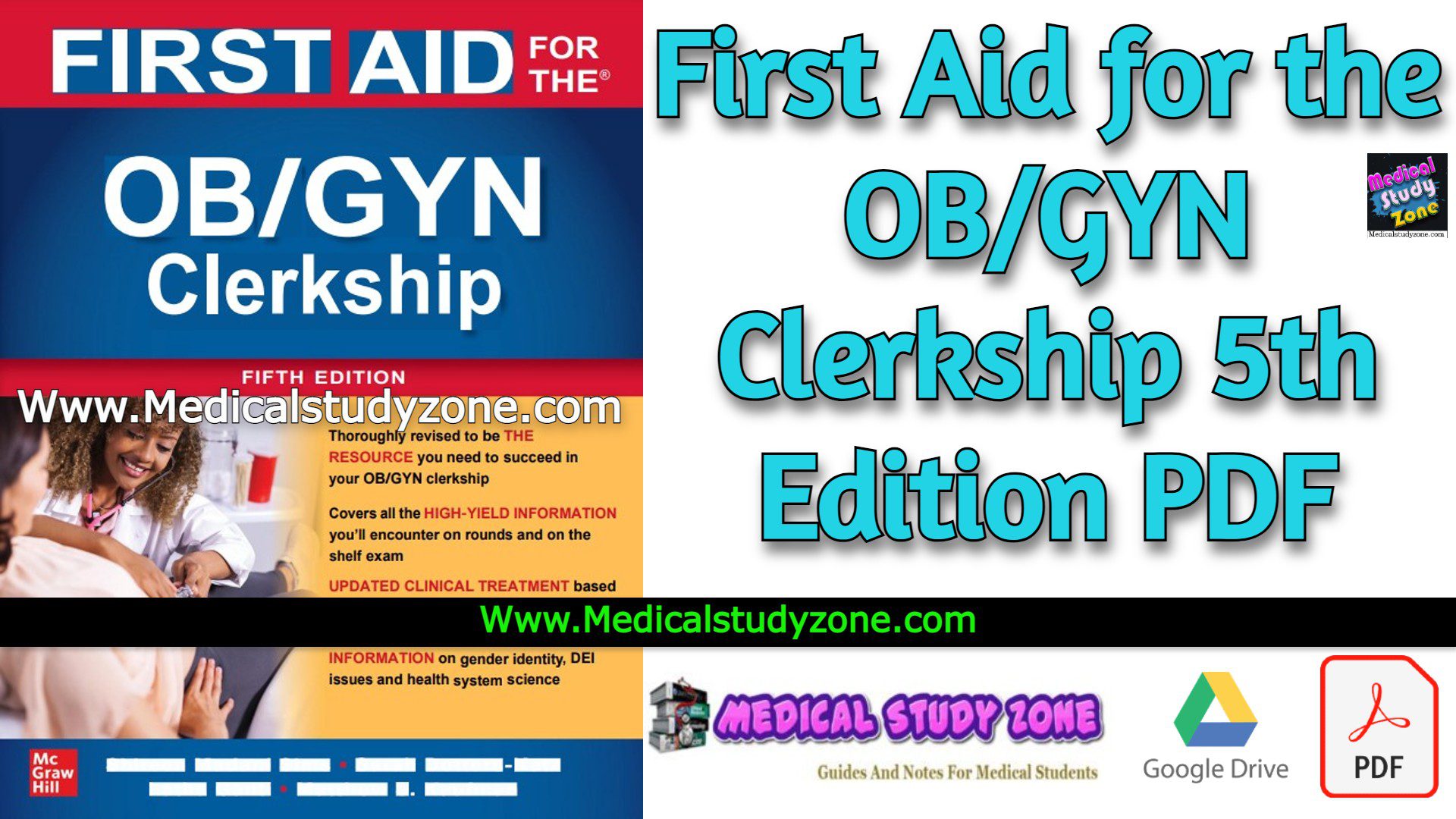 First Aid for the OB/GYN Clerkship 5th Edition PDF Free Download [Direct Link]