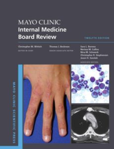 Mayo Clinic Internal Medicine Board Review 12th Edition PDF Free Download
