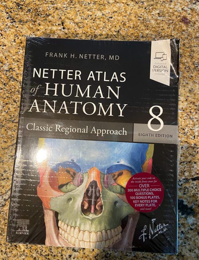 Netter Atlas of Human Anatomy: Classic Regional Approach 8th Edition