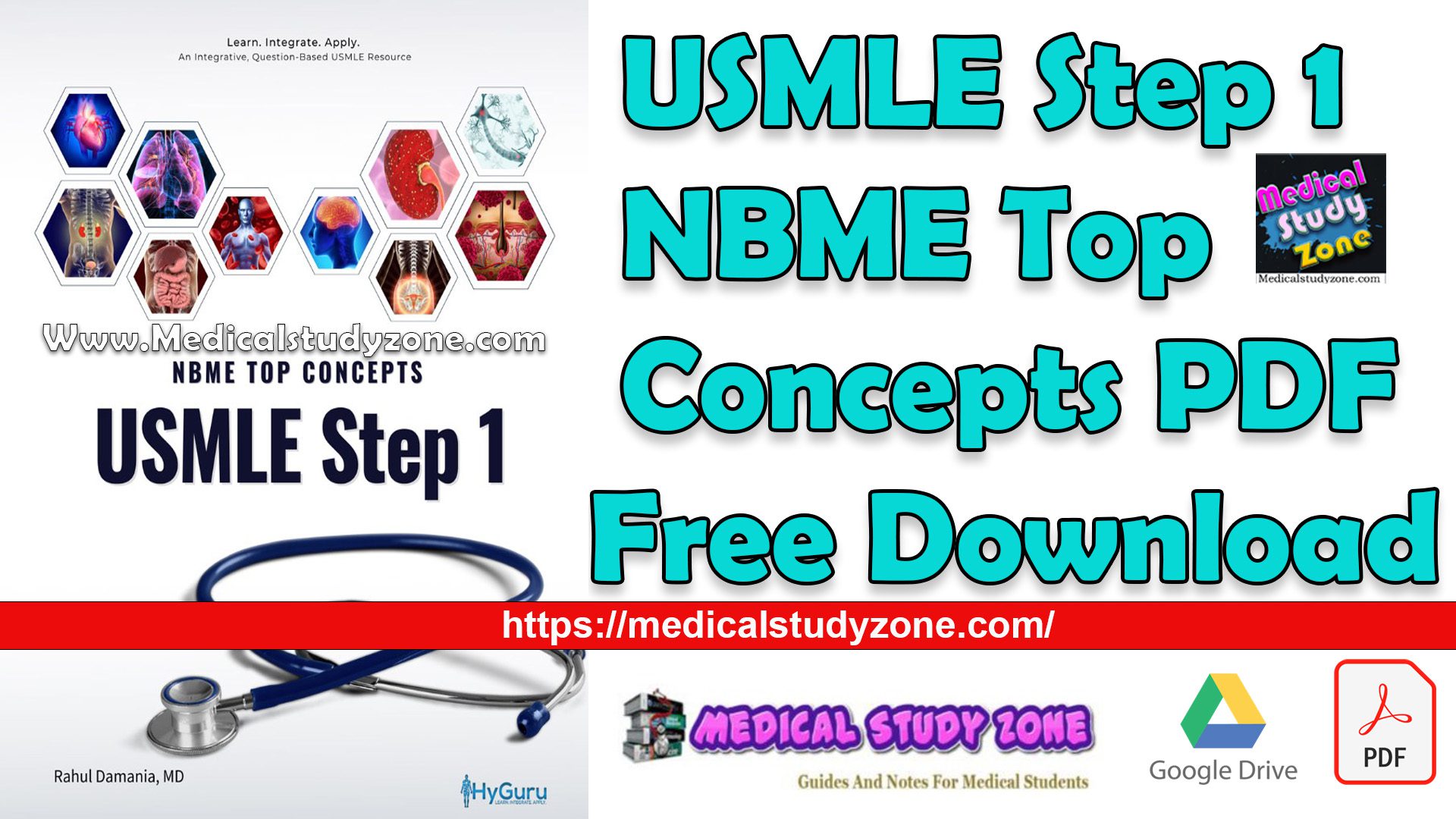 USMLE Step 1 NBME Top Concepts 2023 PDF Free Download Medical Study Zone