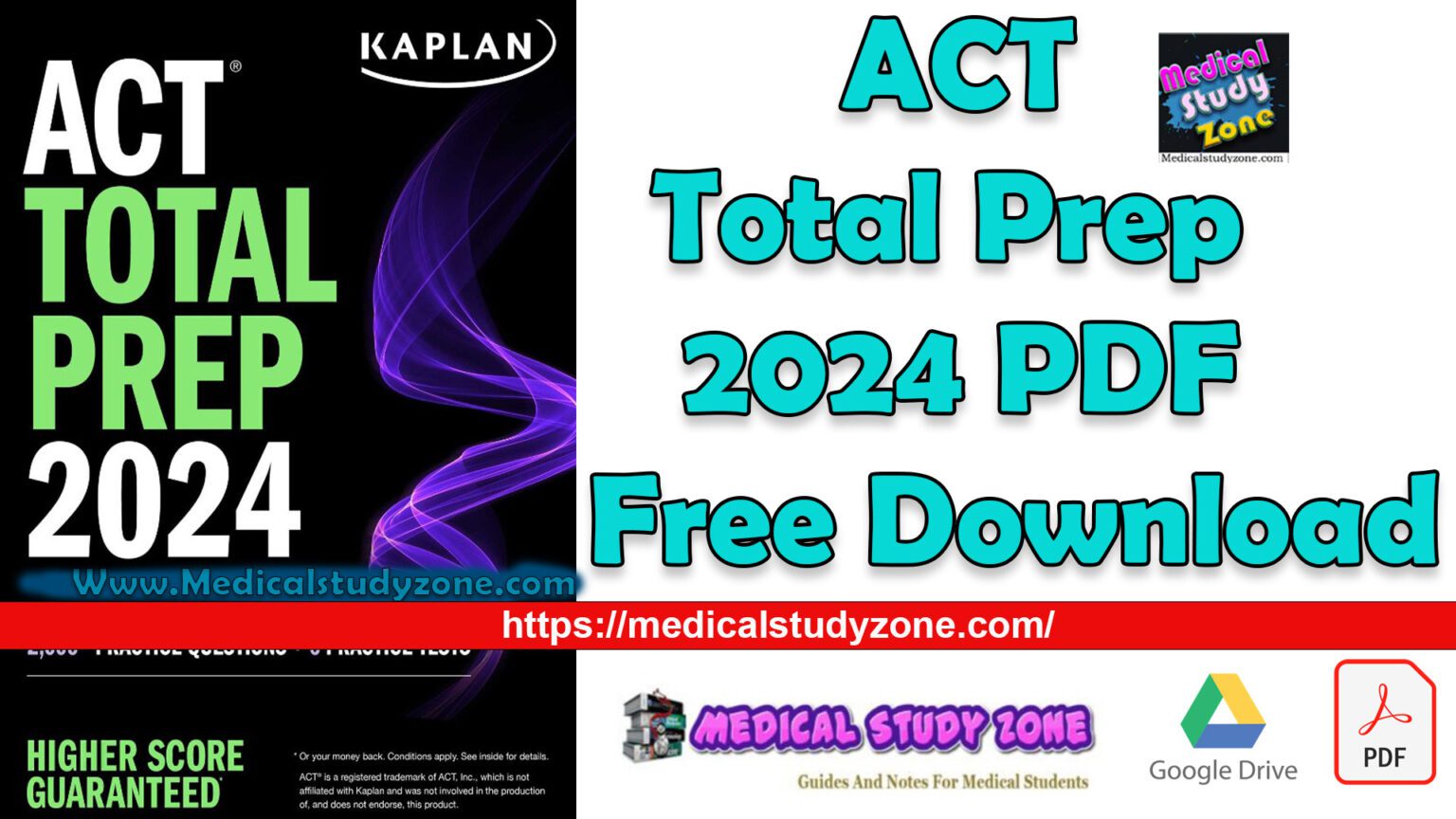 ACT Total Prep 2024 PDF Free Download Medical Study Zone   ACT Total Prep 2024 PDF Free Download 1536x864 