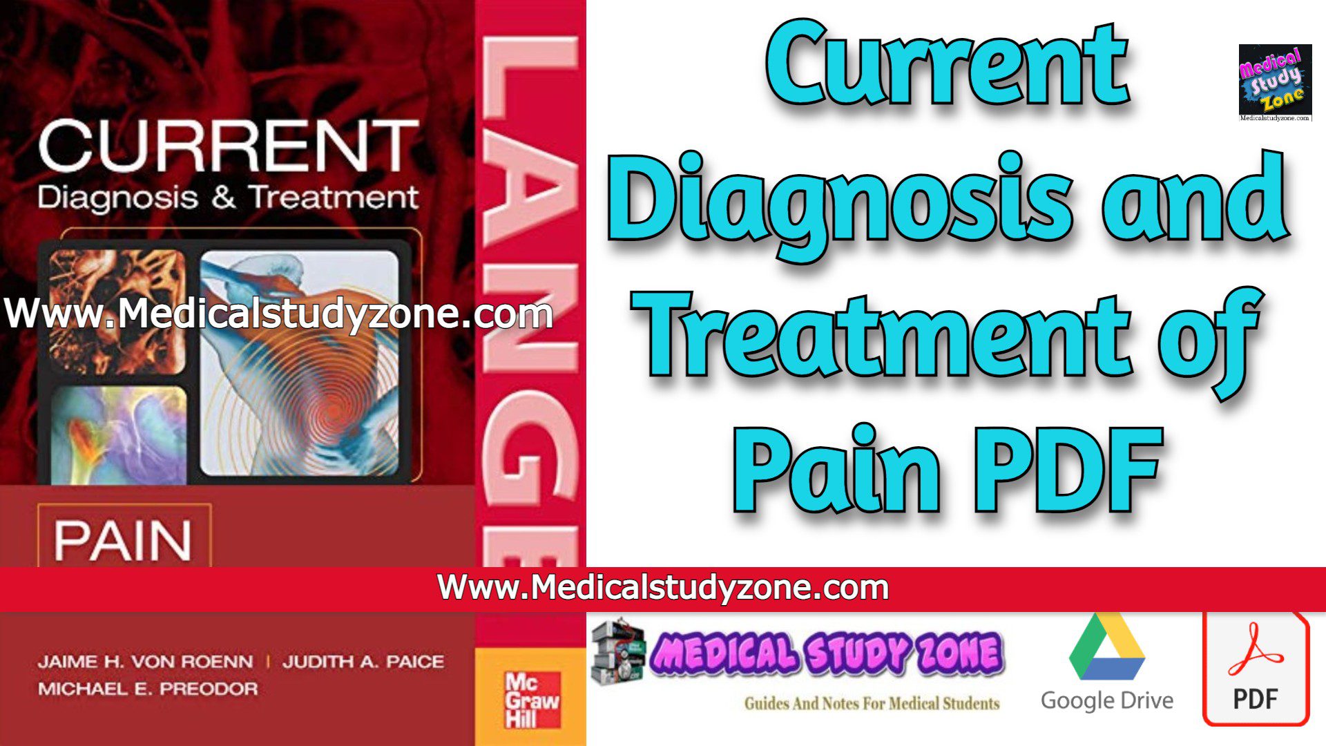Current Diagnosis and Treatment of Pain PDF Free Download