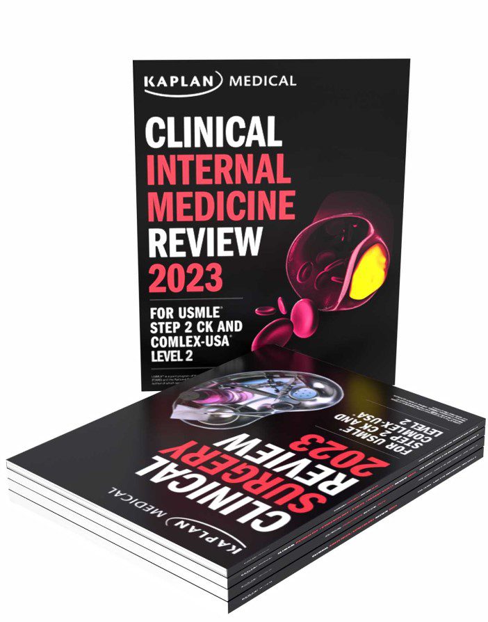 Kaplan Clinical Medicine Complete 5-Book Subject Review 2023 PDF Free Download