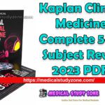Kaplan Clinical Medicine Complete 5-Book Subject Review 2023 PDF Free Download