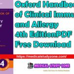 Oxford Handbook of Clinical Immunology and Allergy 4th Edition PDF Free Download