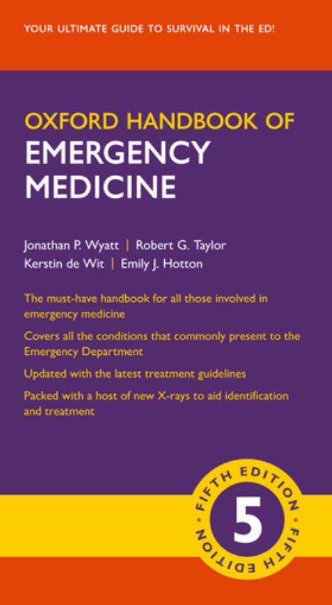 Oxford Handbook of Emergency Medicine 5th Edition PDF Free Download