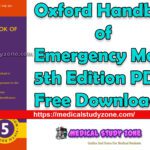Oxford Handbook of Emergency Medicine 5th Edition PDF Free Download