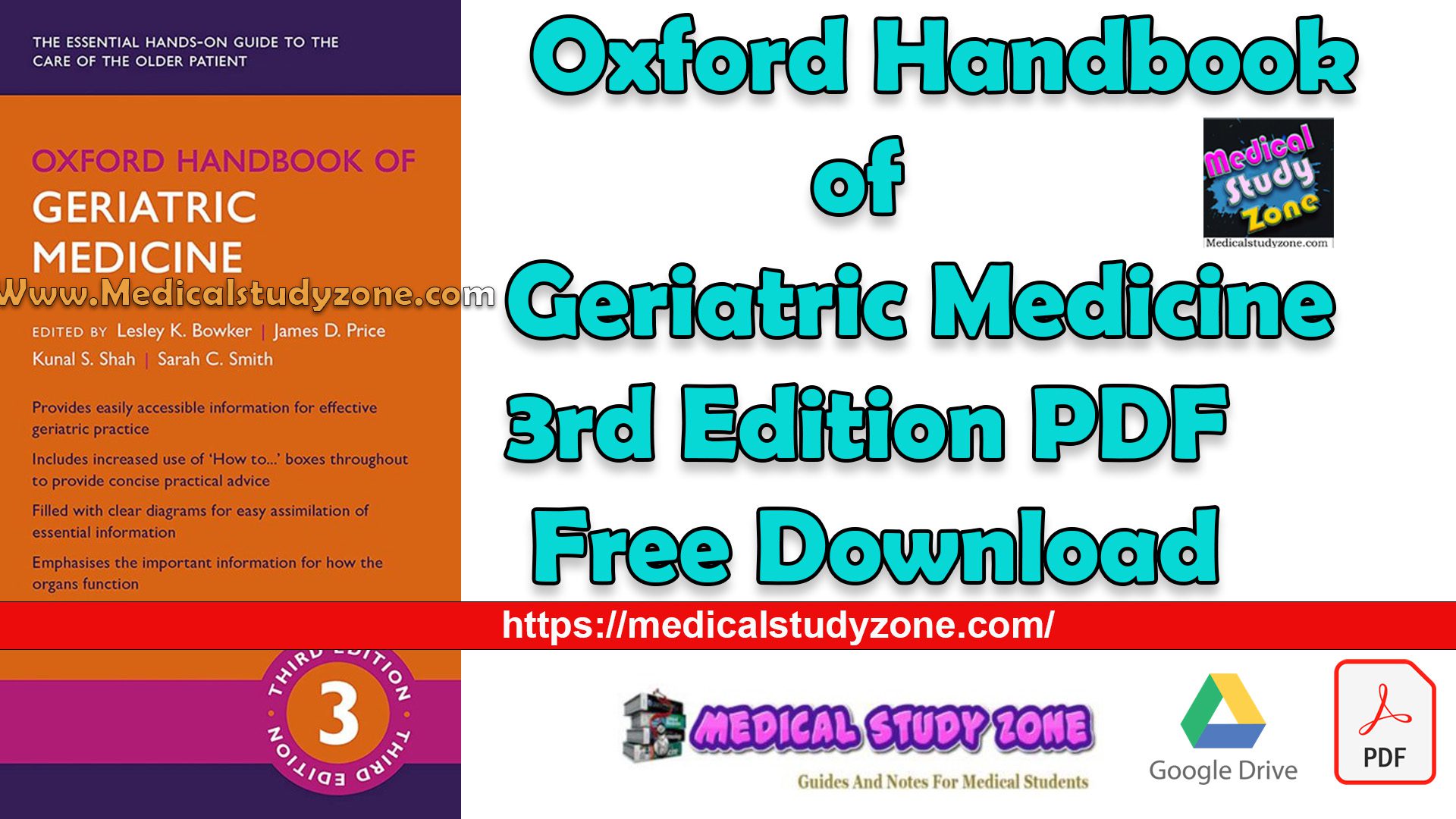 Oxford Handbook of Geriatric Medicine 3rd Edition PDF Free Download