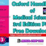 Oxford Handbook of Medical Sciences 3rd Edition PDF Free Download