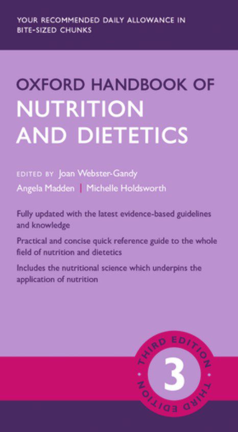 Oxford Handbook of Nutrition and Dietetics 3rd Edition PDF Free Download