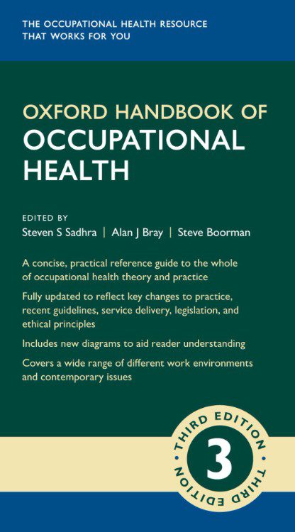 Oxford Handbook of Occupational Health 3rd Edition PDF Free Download