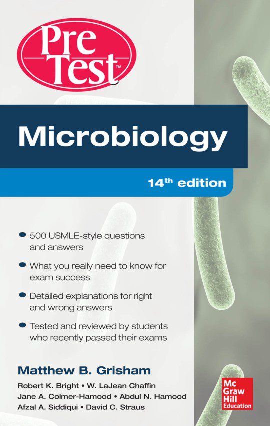PreTest Microbiology 14th Edition PDF Free Download