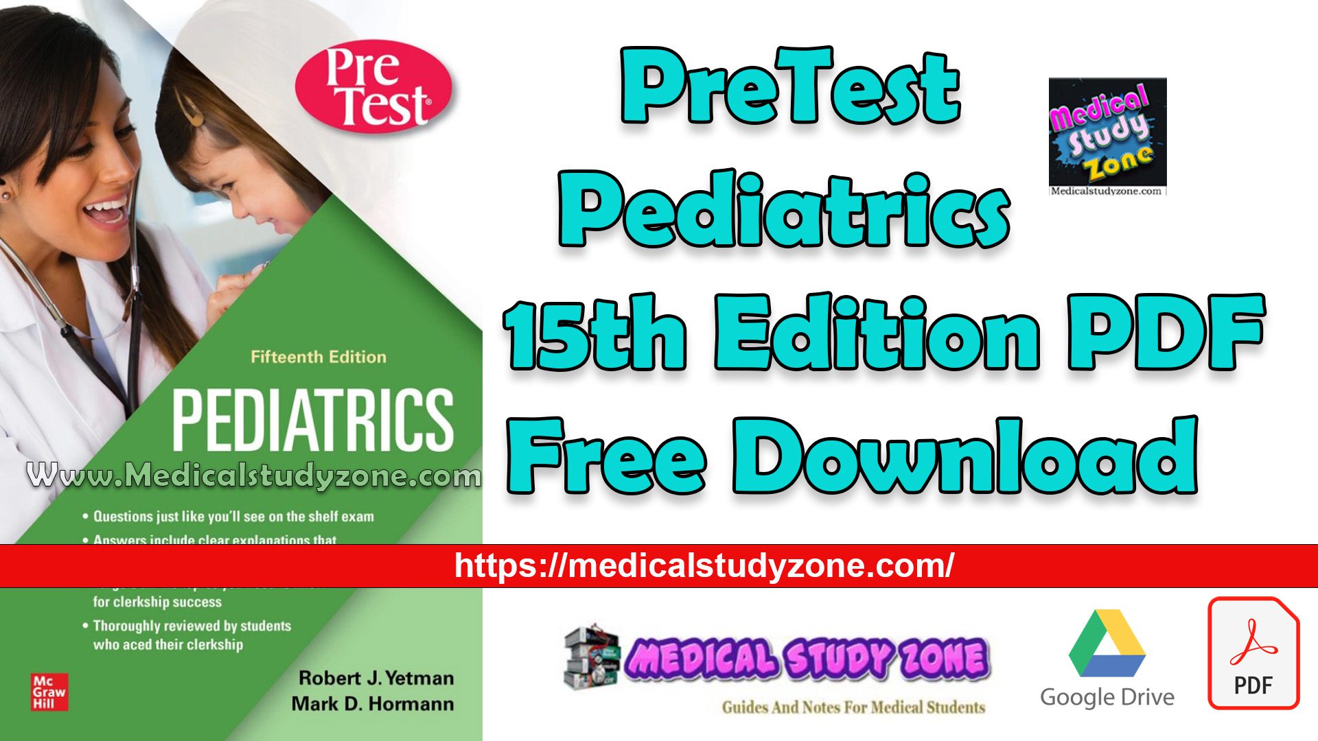 PreTest Pediatrics 15th Edition PDF Free Download