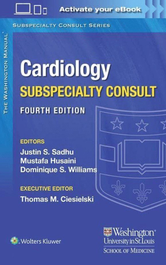 The Washington Manual Cardiology Subspecialty Consult 4th Edition PDF Free Download