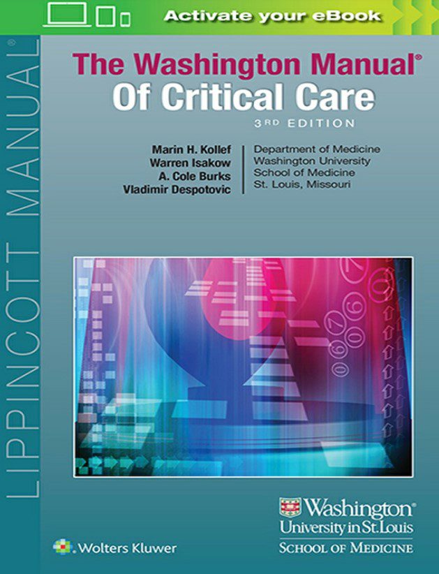 The Washington Manual of Critical Care 3rd Edition PDF Free Download