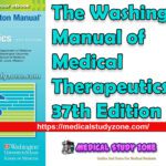 The Washington Manual of Medical Therapeutics 37th Edition PDF Free Download