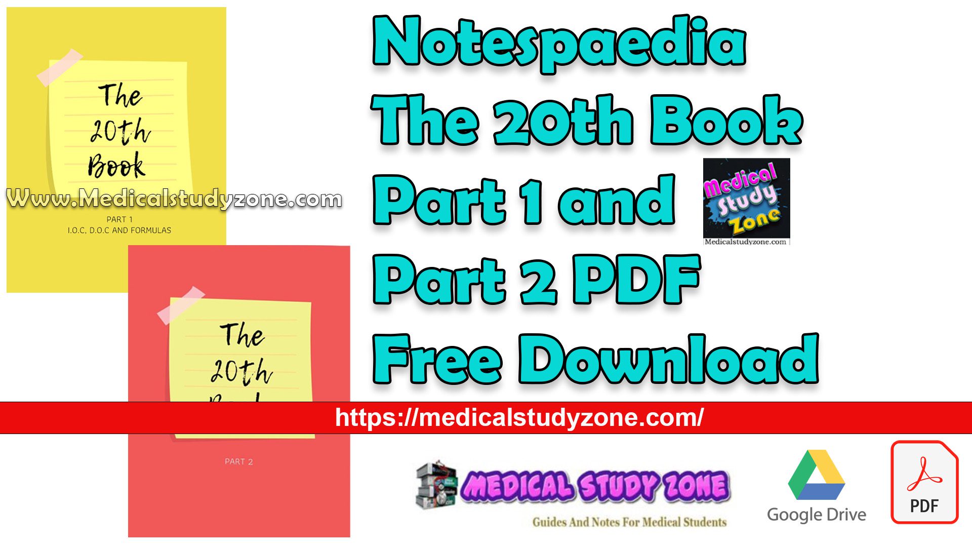 Notespaedia The 20th Book Part 1 and Part 2 PDF Free Download