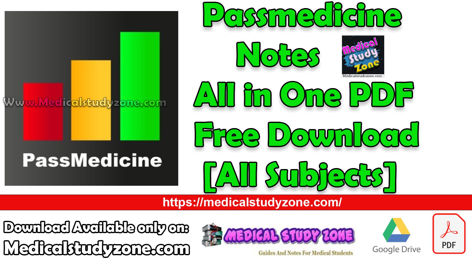 Passmedicine Notes 2023 All in One PDF Free Download [All Subjects]