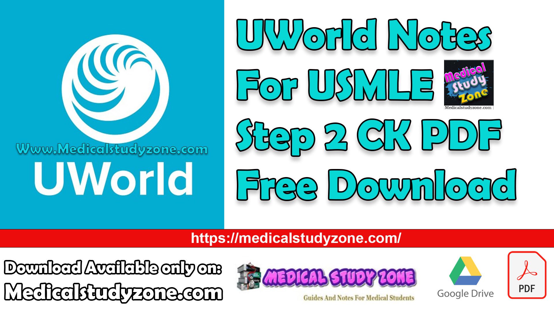 UWorld Notes 2023 For USMLE Step 2 CK PDF Free Download