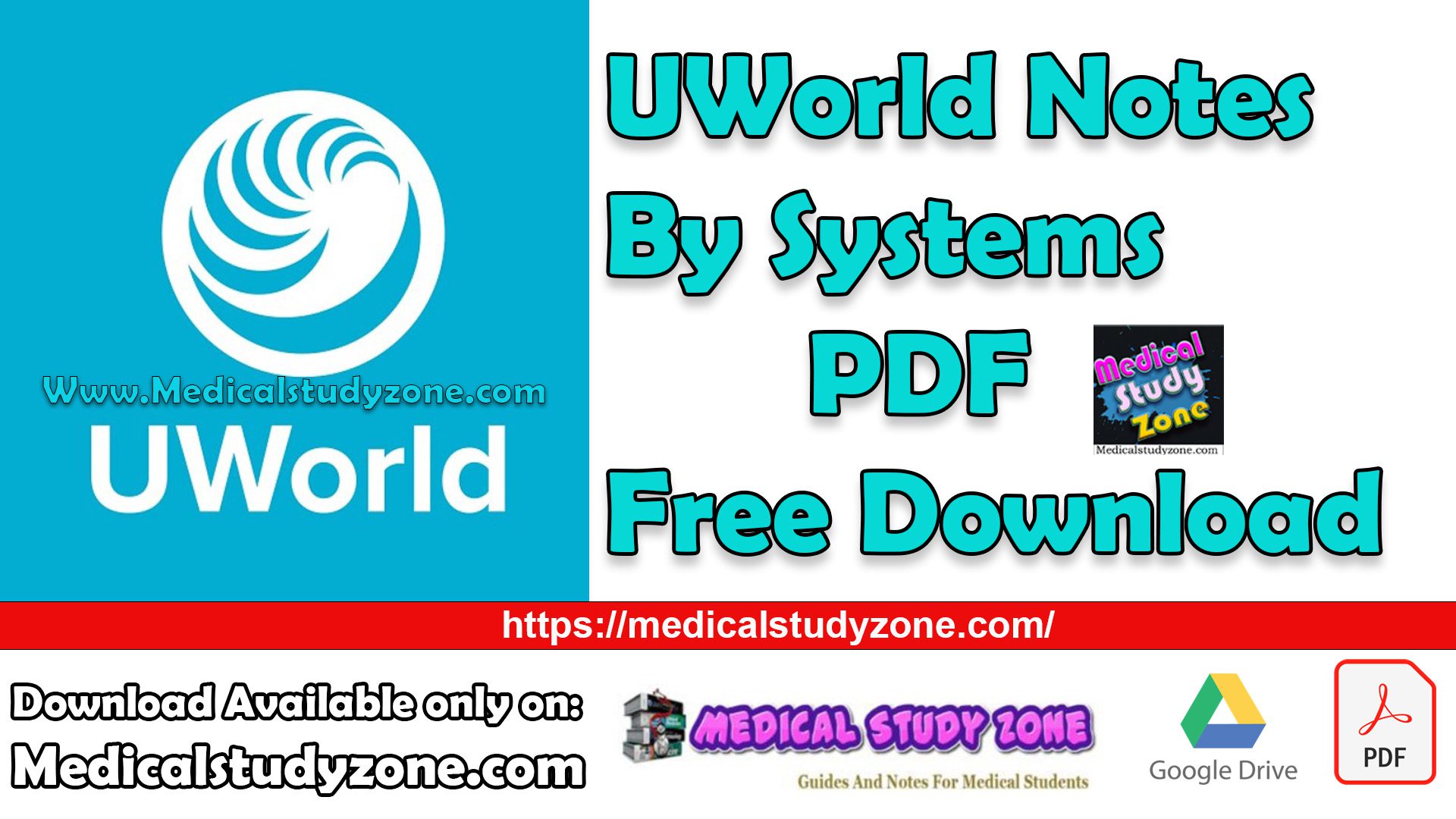 UWorld Notes By Systems 2023 PDF Free Download