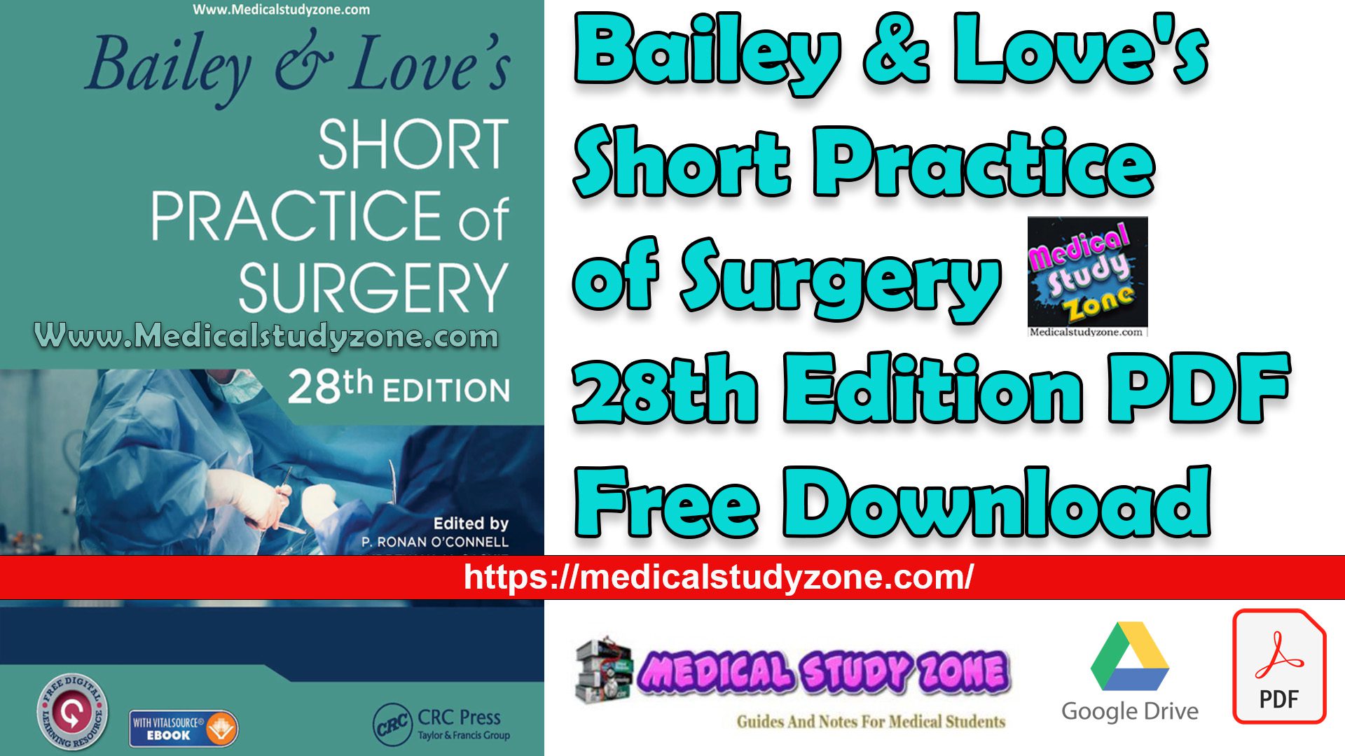 Bailey & Love's Short Practice of Surgery 28th Edition PDF Free Download