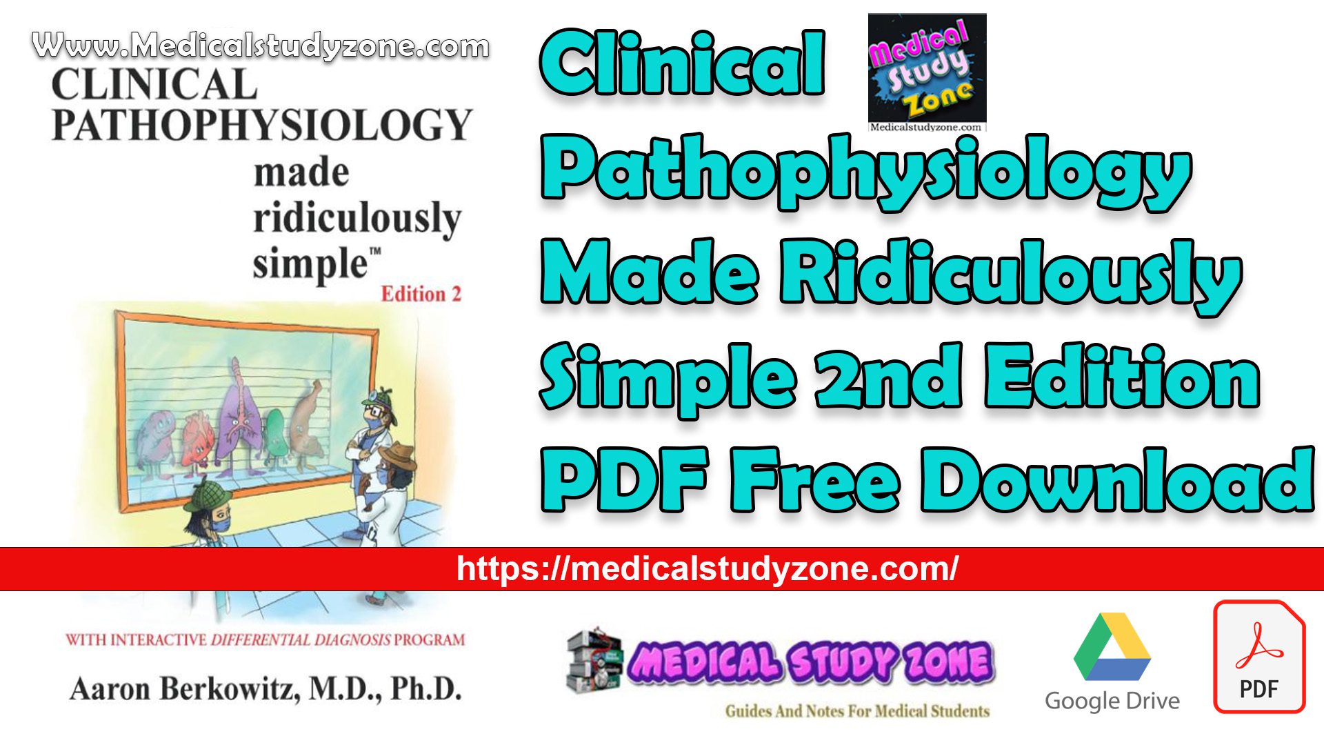 Clinical Pathophysiology Made Ridiculously Simple 2nd Edition PDF Free Download