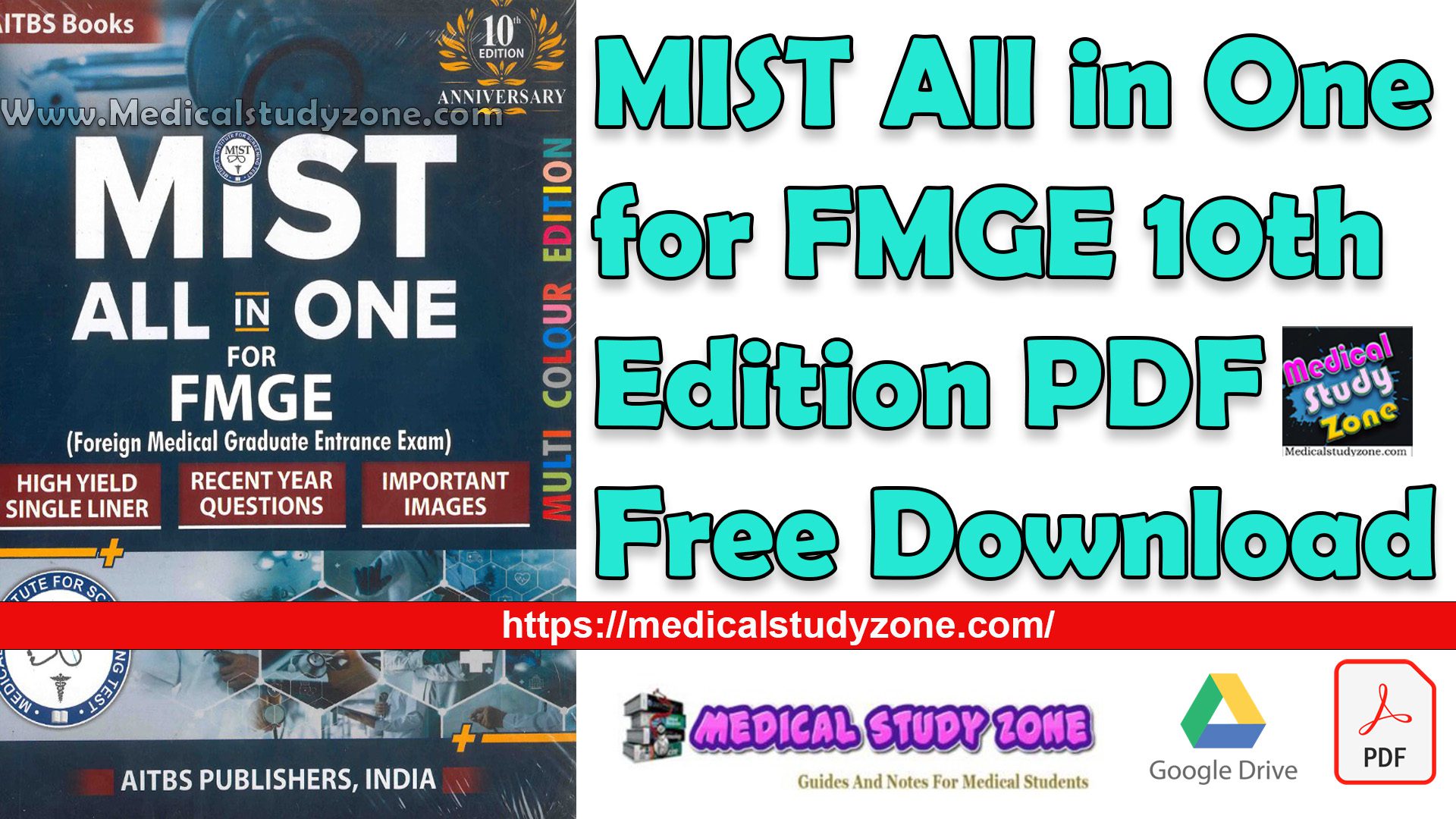 MIST All in One for FMGE 10th Edition PDF Free Download