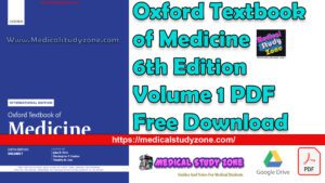 Oxford Textbook of Medicine 6th Edition Volume 1 PDF Free Download