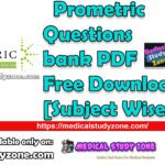 Prometric Questions bank 2023 PDF Free Download [Subject Wise]