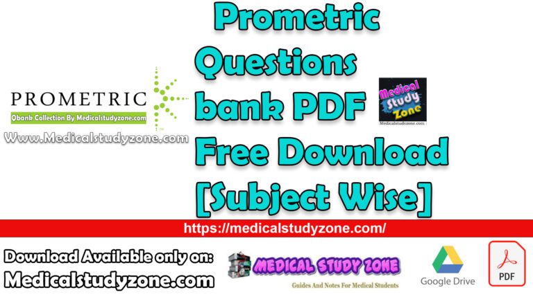 Prometric Questions Bank 2025 Pdf Free Download Subject Wise