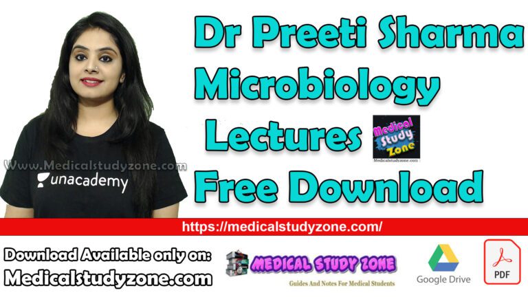 Dr Preeti Sharma Microbiology Notes PDF Free Download - Medical Study Zone