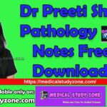 Dr Preeti Sharma Pathology Notes PDF Free Download