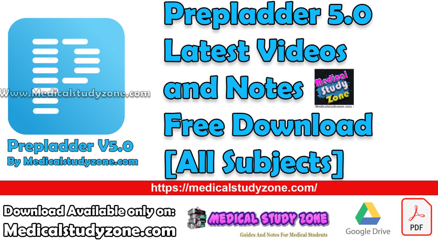 Download Prepladder Handwritten Notes 2023 PDF FREE Medical Study Zone